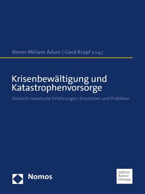 cover image of Krisenbewältigung und Katastrophenvorsorge